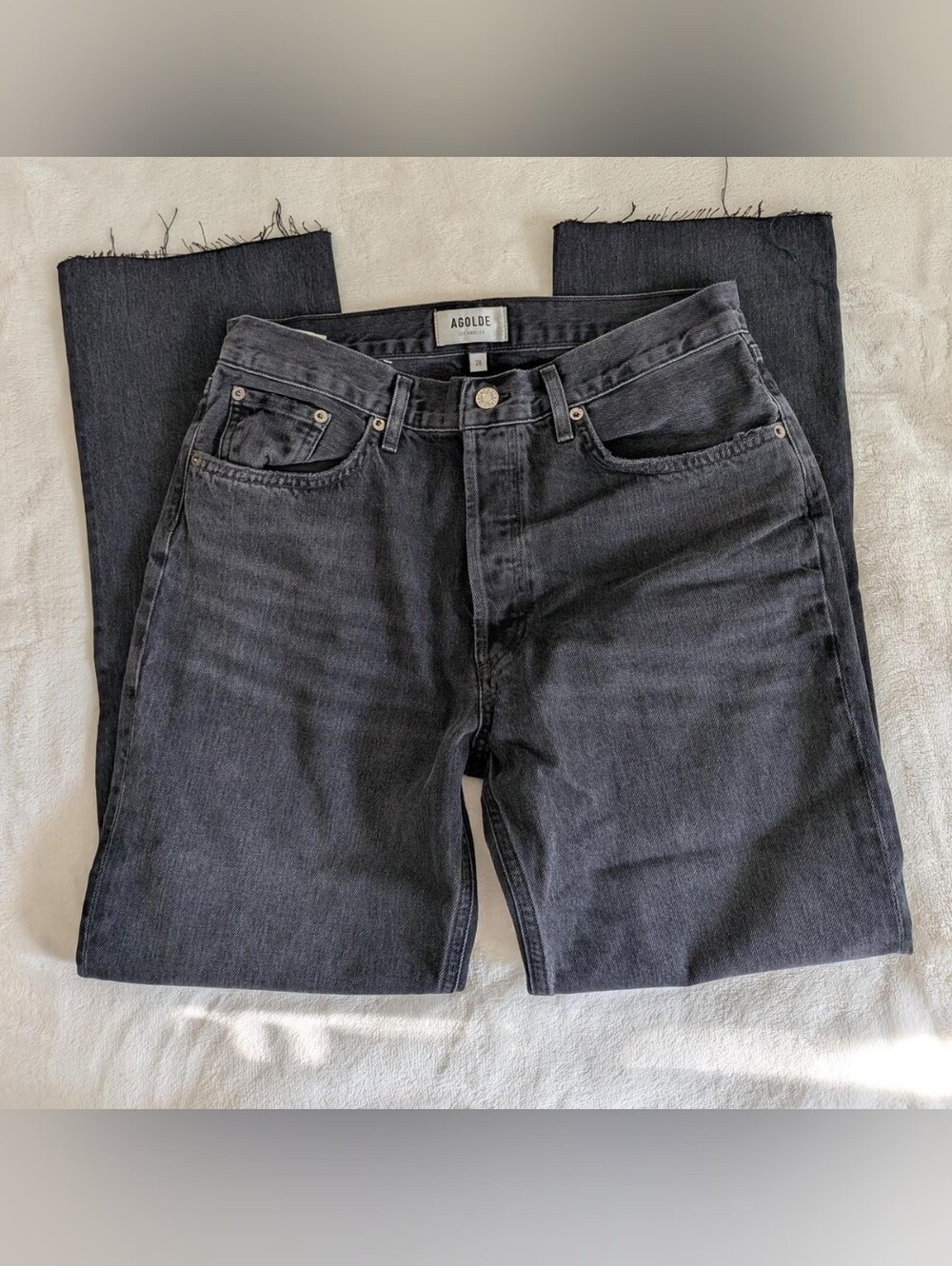 Agolde Black Lana Jeans